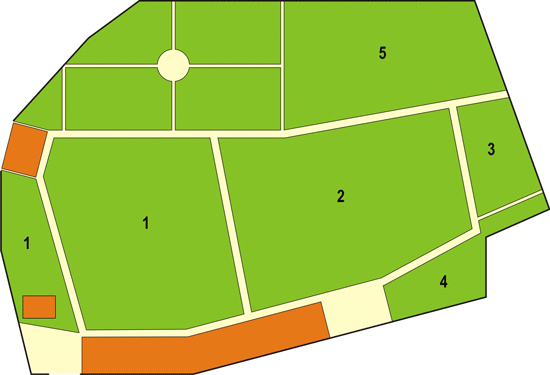 Пятницкое кладбище схема с номерами могил